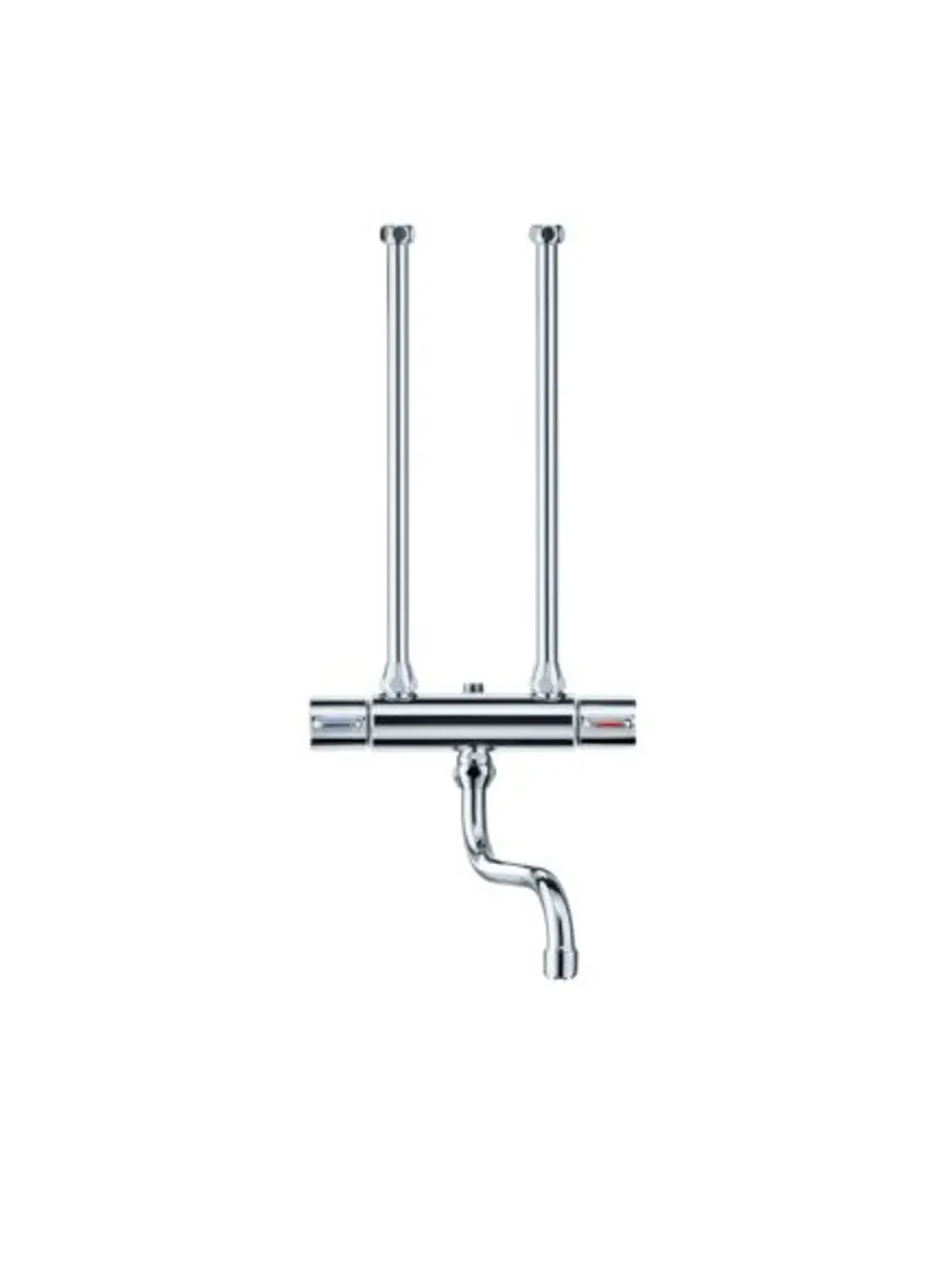 STIEBEL ELTRON Zweigr.-Küchenwandarmatur WKM, Chrom-Oberfläche, 232605